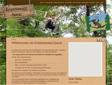 Tablet Screenshot of erlebniswald-ilsetal.de